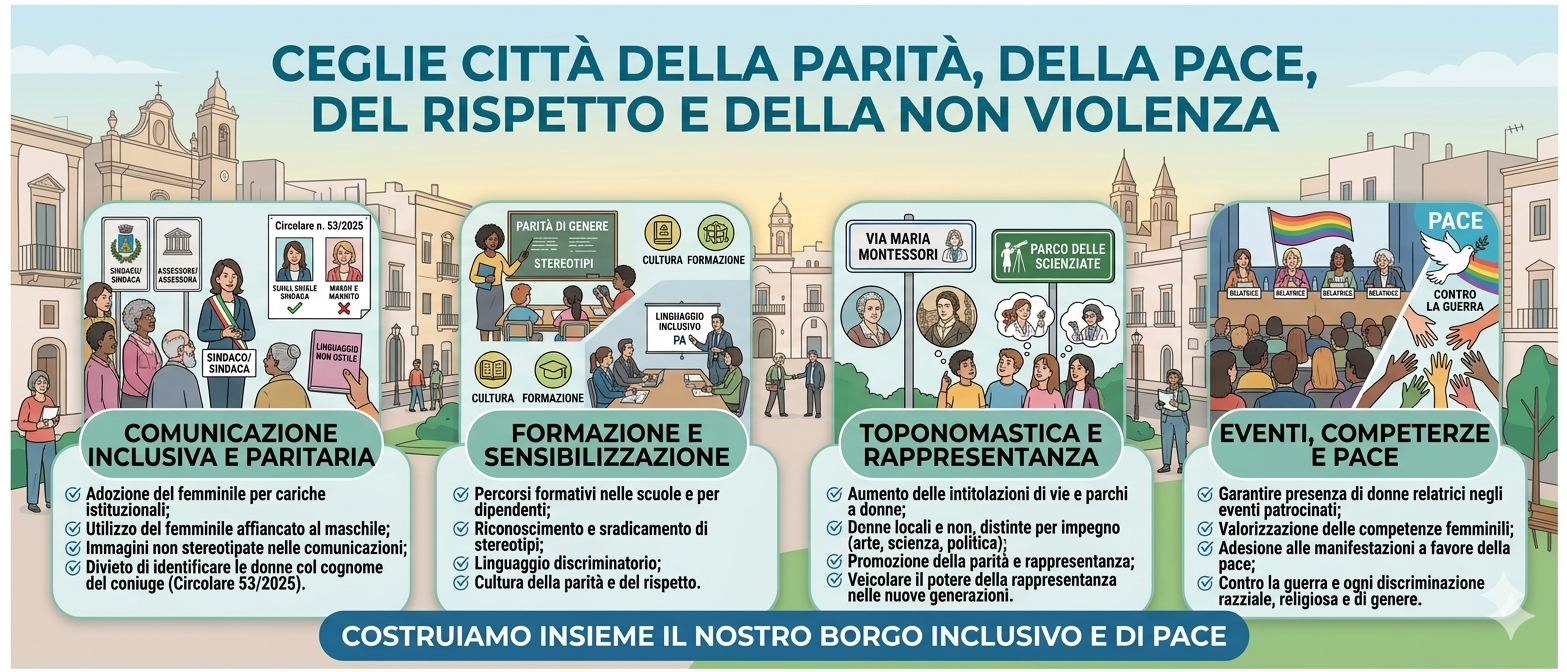 Parità di genere e cultura della pace
